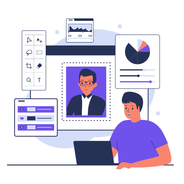 image retouching and editing